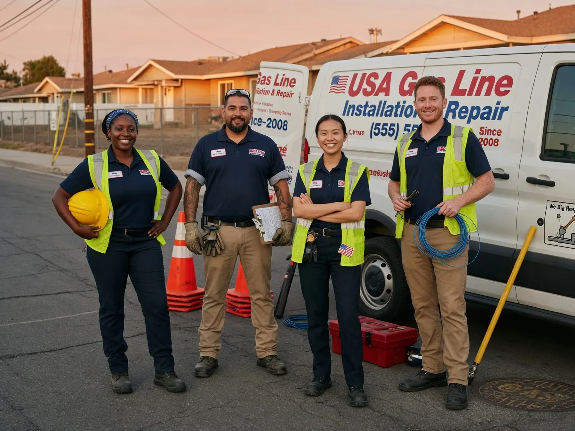Gas Line Installation company in Liberty, IL